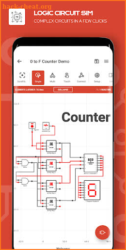 Logic Circuit Simulator screenshot