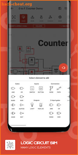 Logic Circuit Simulator screenshot