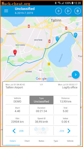 Logify Automatic Mileage Tracker screenshot