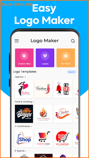 Logo Maker and Logo Creator screenshot