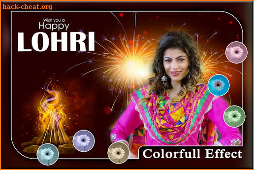 Lohri Photo Frame screenshot