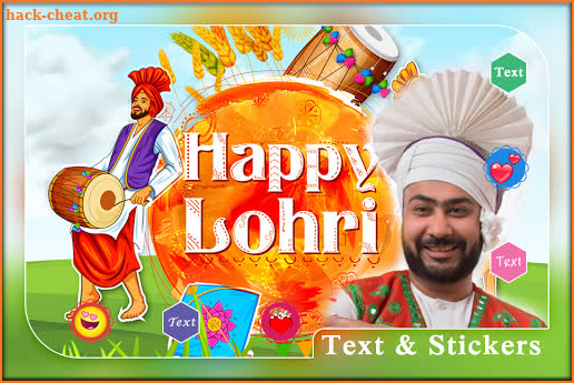 Lohri Photo Frame screenshot