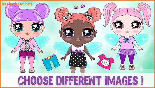 Lol Doll Dress Up and make up screenshot