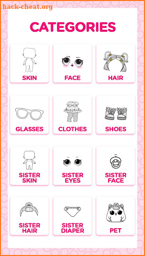 LOL Dolls Dress Up screenshot