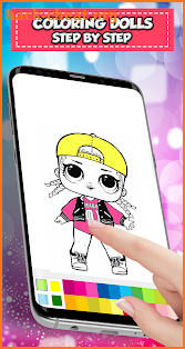 lol dolls girls & pets Coloring Book screenshot