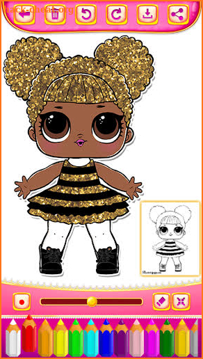 lol dolls pets coloring princesses screenshot