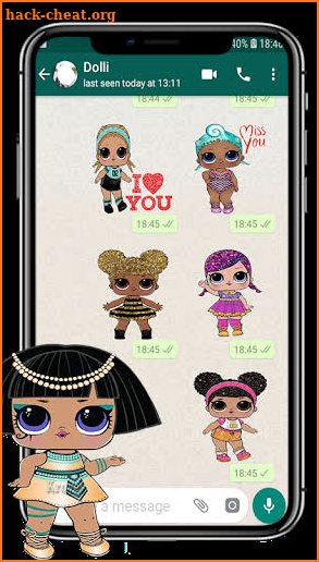 Lol Dolls Stickers (WAStickersApps) screenshot