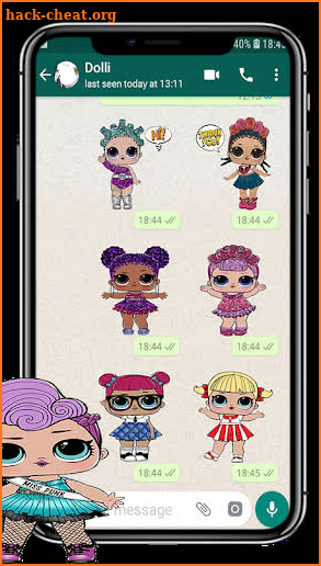 Lol Dolls Stickers (WAStickersApps) screenshot