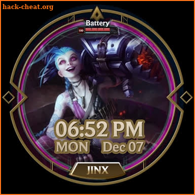 LOL Jinx Splash Art screenshot