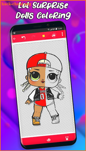 Lol Suprise Dolls Coloring Book screenshot