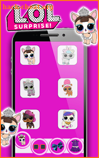 Lol Surprise Dolls and lol Pets Photo Maker screenshot