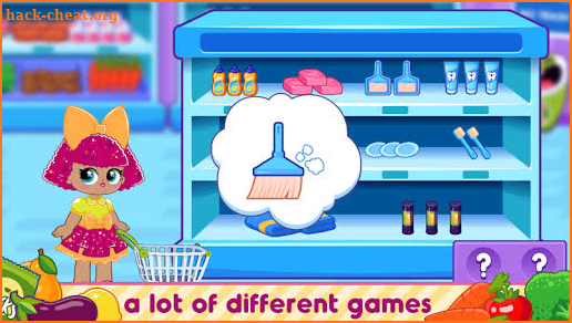 LOL Surprise Dolls Games Supermarket Shopping screenshot