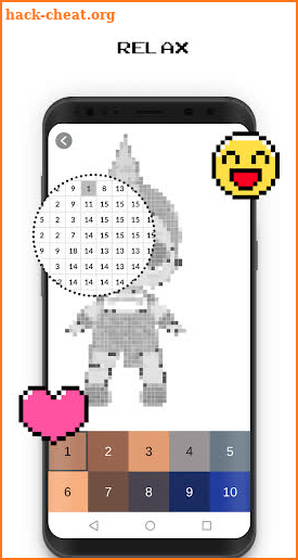 LOL Surprise Pixel Art - Number Coloring Books screenshot