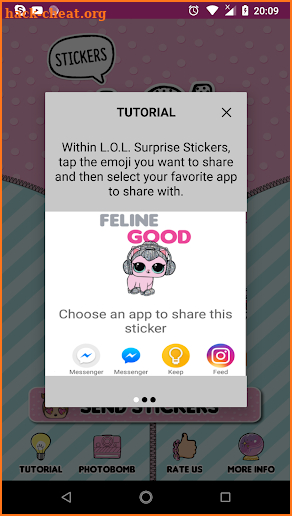 L.O.L. Surprise Stickers screenshot