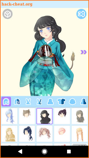 Lolita Avatar Maker: Make Your Own Lolita Avatar screenshot