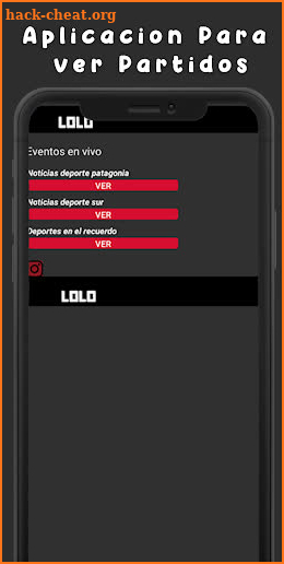 Lolo! futebol ao vivo Helper screenshot