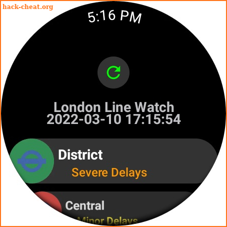 London Line Watch screenshot