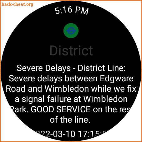 London Line Watch screenshot