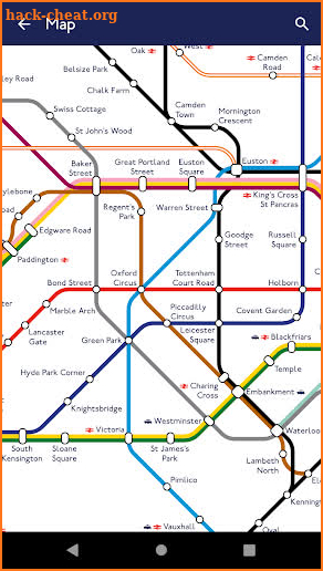 London Tube Map screenshot