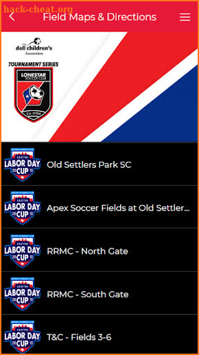 Lonestar SC Tournament Series screenshot