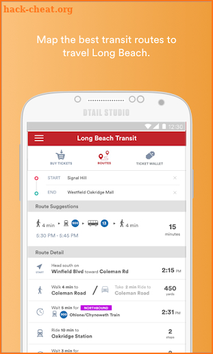 Long Beach Transit screenshot