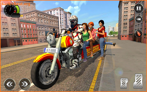 Long Bike Driving Simulator - Passengers Transport screenshot