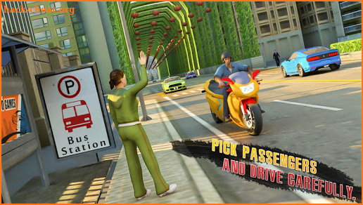 Long Bike Taxi Driver: Passenger Transport screenshot