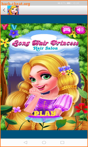 Long Hair Princess Hair Salon screenshot