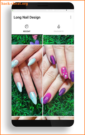 Long Nail Design screenshot