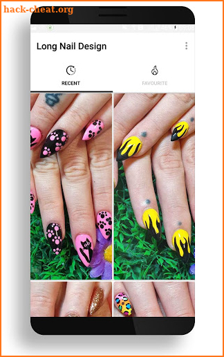 Long Nail Design screenshot