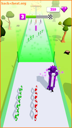 Long Neck Run 3d: Rings Stack screenshot