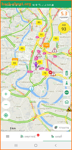 Longdo Traffic screenshot