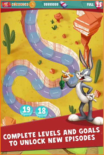 Looney Bunny: Toons Run Dash screenshot