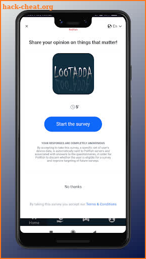 Lootadda - Win Games Credits screenshot