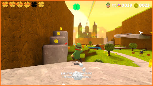 Lorcan The Leprechaun 3D Platformer Demo screenshot