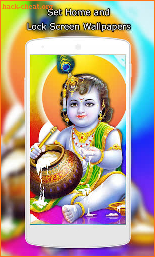 Lord Krishna HD Wallpapers screenshot