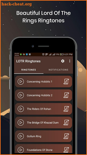 Lord Of The Rings Ringtones - Quotes & Soundtracks screenshot