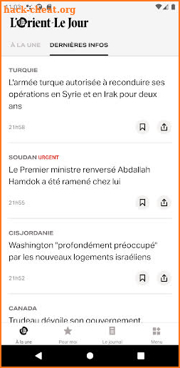 L'Orient-Le Jour (OLJ) screenshot