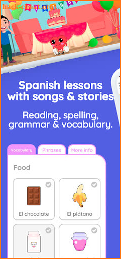 Loritos Spanish Games for Kids screenshot