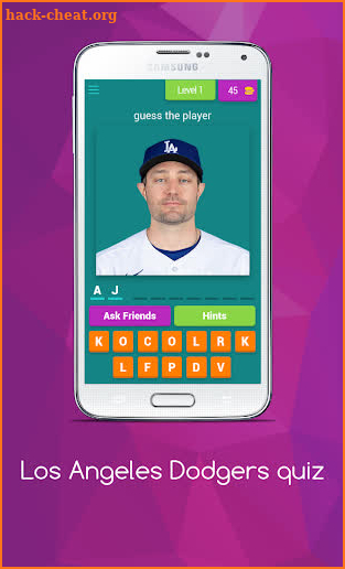 Los Angeles Dodgers quiz screenshot