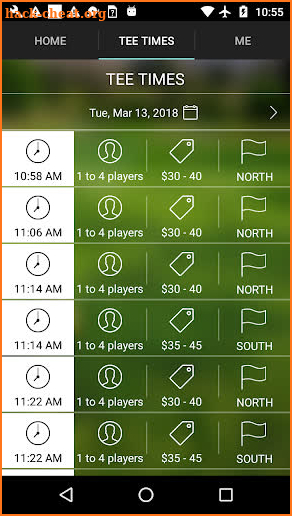 Los Serranos Golf Tee Times screenshot