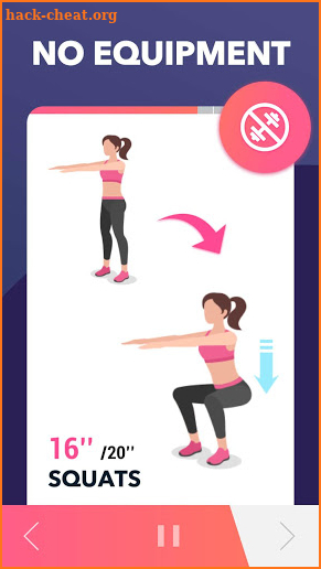 Lose Weight App for Women - Workout at Home screenshot