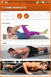 Lose Weight in 30 Days - Home Workout Fitness screenshot