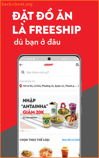 Loship - Ship đồ ăn rất nhanh screenshot