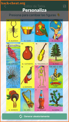 Lotería Online screenshot