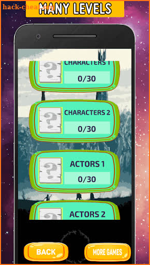 LOTR Quiz Trivia Game screenshot