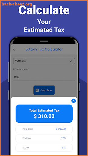 Lottery Ticket Scanner screenshot