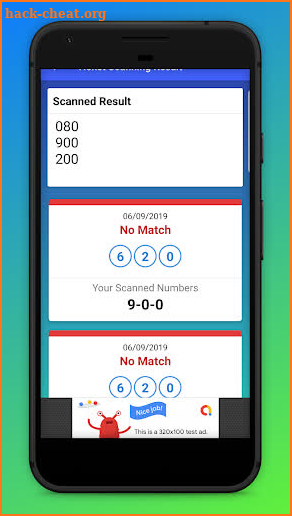 Lottery Ticket Scanner & Lotto Checker screenshot