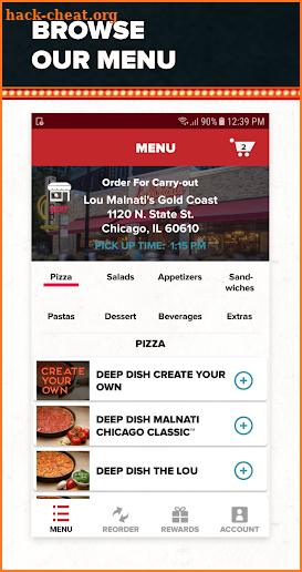 Lou Malnati's Pizzeria screenshot