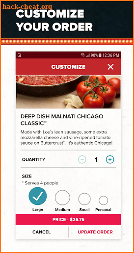 Lou Malnati's Pizzeria screenshot